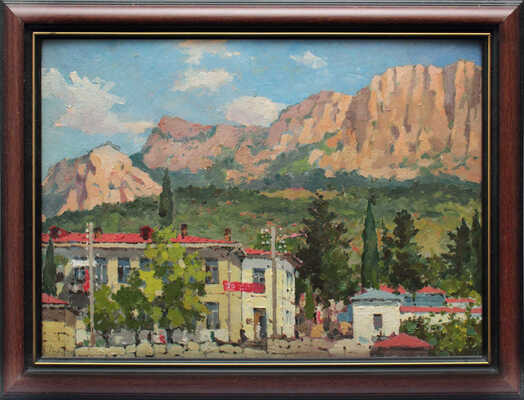 Рыбченков Борис Фёдорович. Крым. Алупка